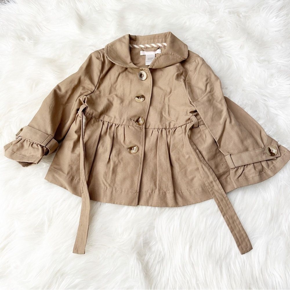 Janie and Jack Tan Kids Jacket